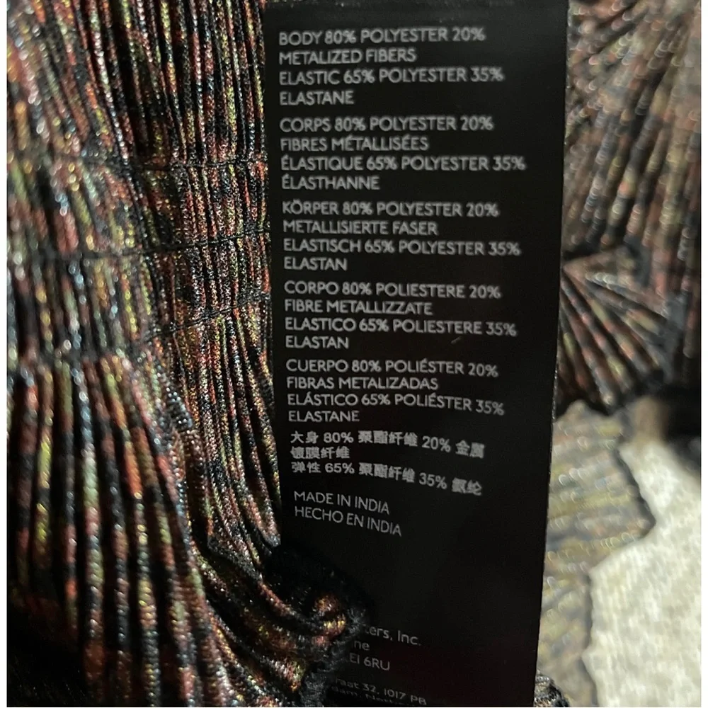 Anthropologie Shimmer Puff-Sleeved Top NWT SZ XLP - Picture 6 of 10